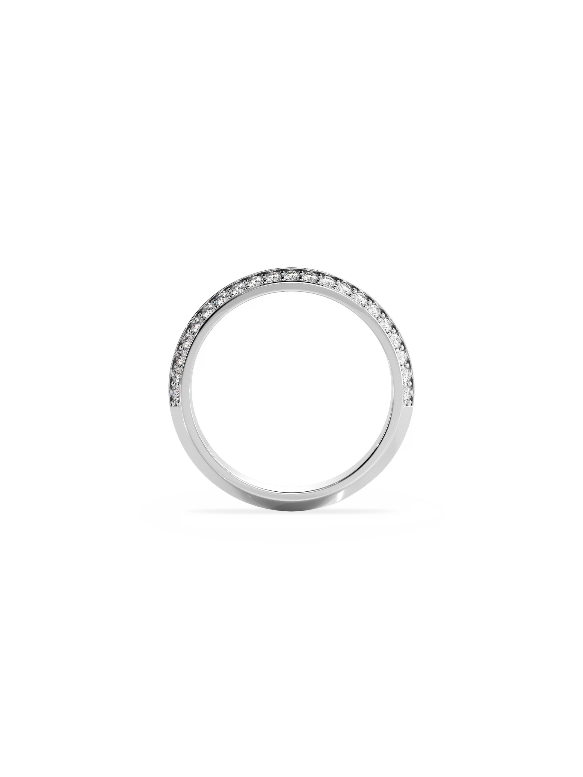 0.37 CT Round Full Eternity Lab Grown Diamond Wedding Band