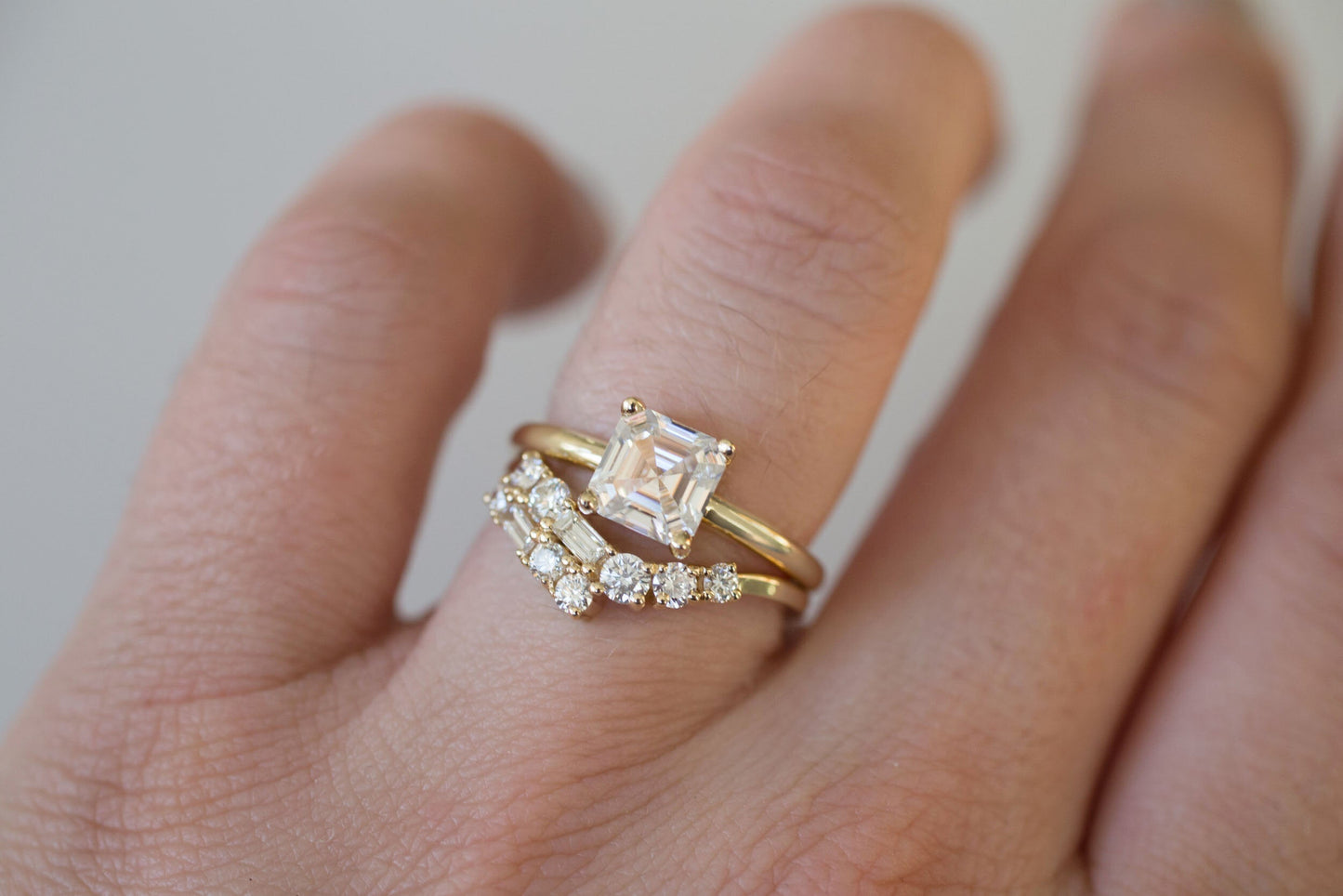 0.37 CT Round Full Eternity Lab Grown Diamond Wedding Band