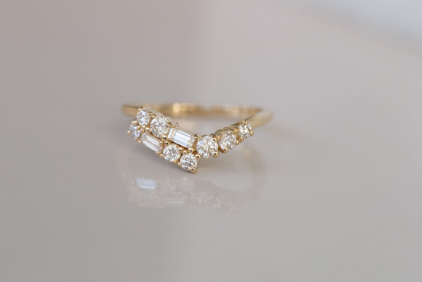 0.37 CT Round Full Eternity Lab Grown Diamond Wedding Band