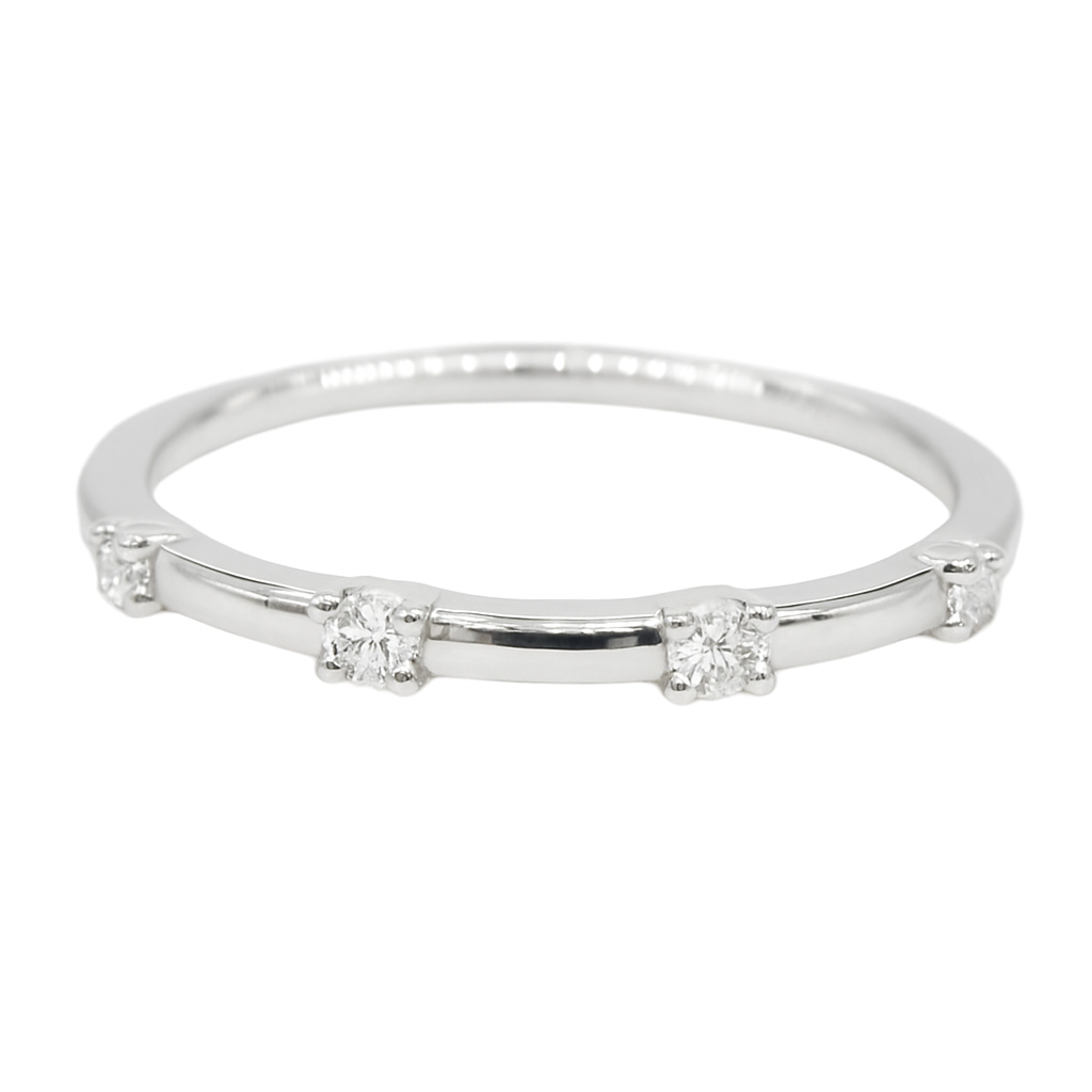 0.37 CT Round Full Eternity Lab Grown Diamond Wedding Band