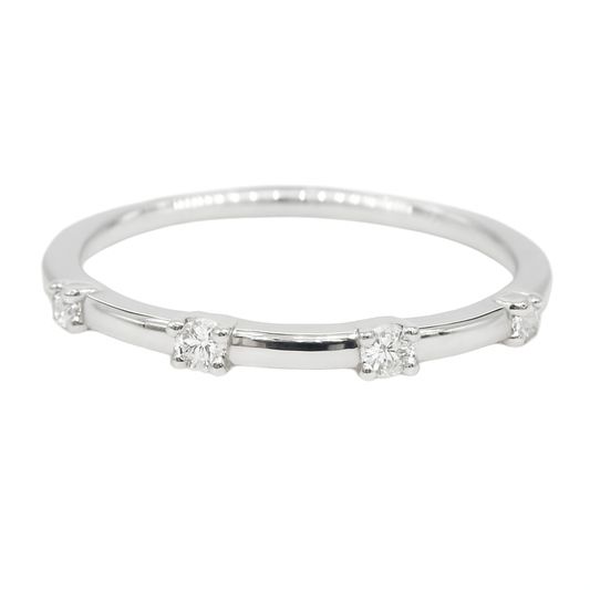 0.37 CT Round Full Eternity Lab Grown Diamond Wedding Band