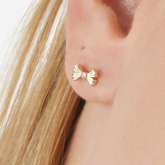 1.0 CT Round Bezel Solitaire Lab Grown Diamond Earrings