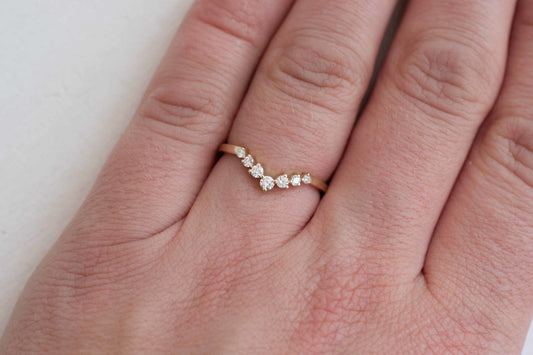 0.37 CT Round Full Eternity Lab Grown Diamond Wedding Band