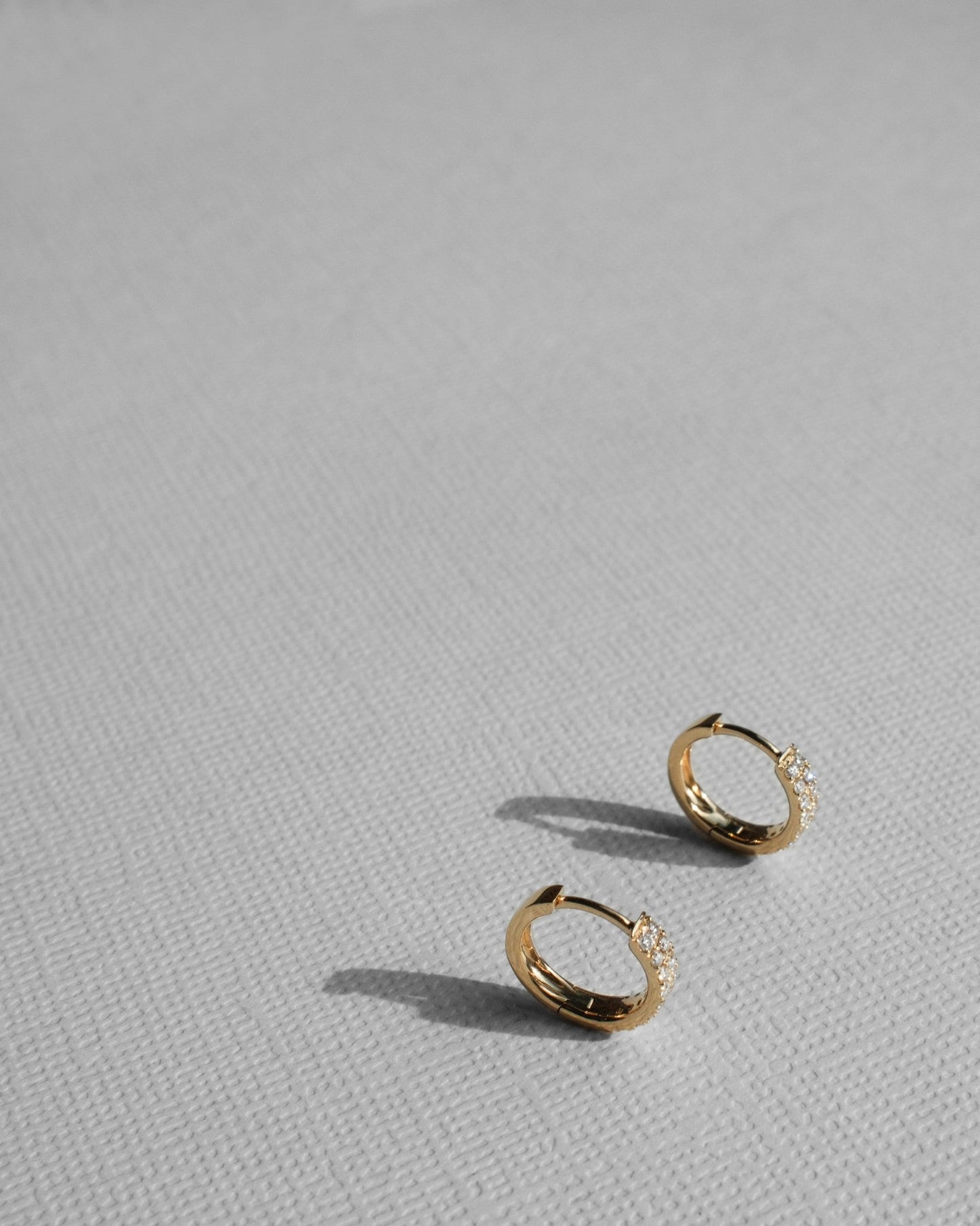 1.0 CT Round Bezel Solitaire Lab Grown Diamond Earrings