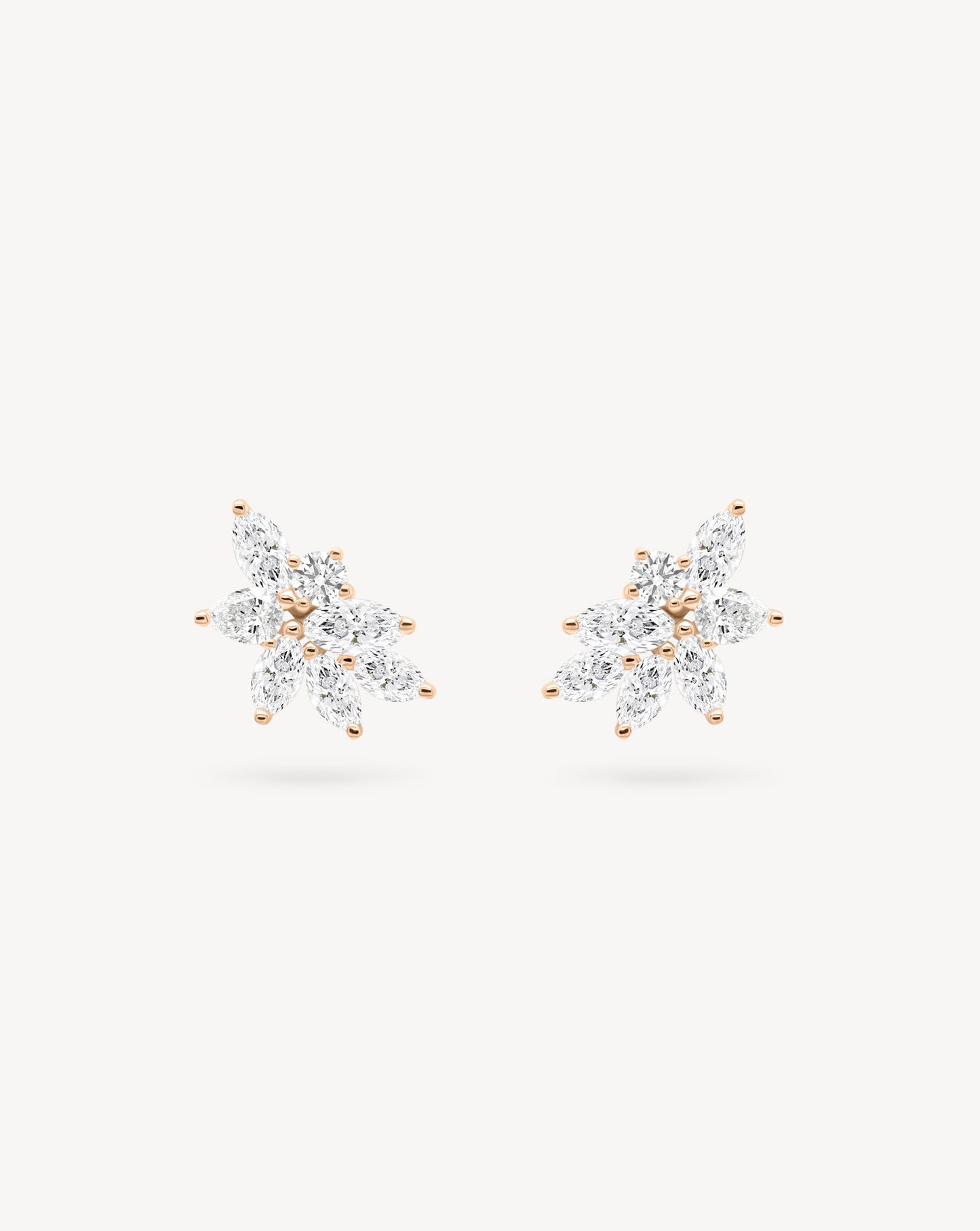 1.0 CT Round Bezel Solitaire Lab Grown Diamond Earrings