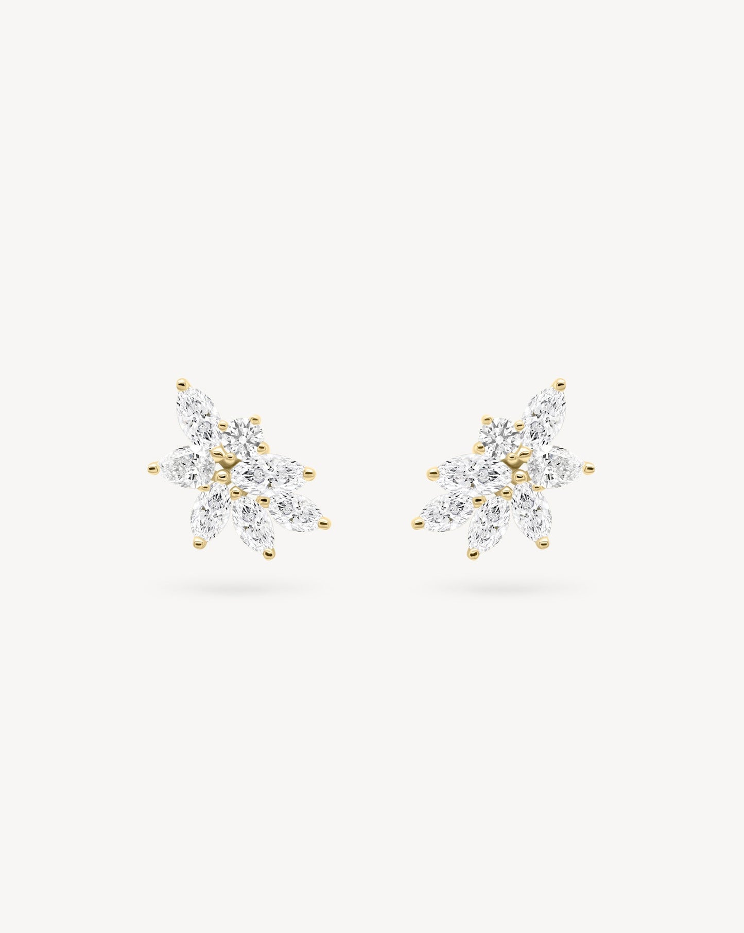 1.0 CT Round Bezel Solitaire Lab Grown Diamond Earrings