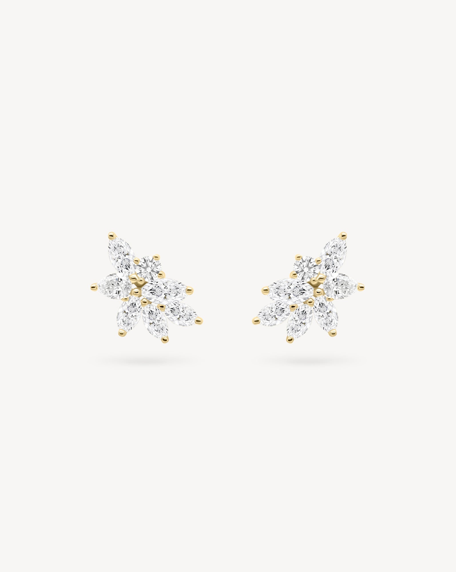 1.0 CT Round Bezel Solitaire Lab Grown Diamond Earrings