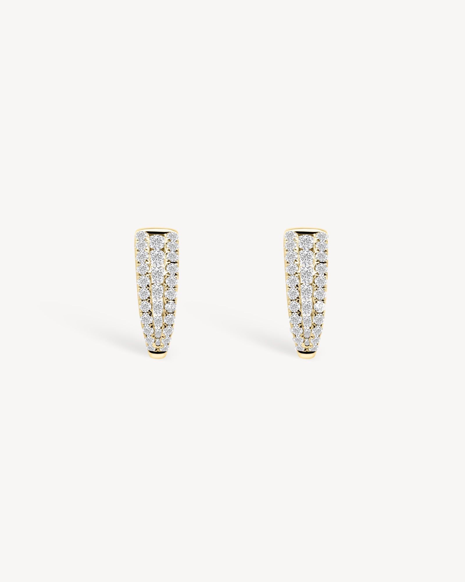 1.0 CT Round Bezel Solitaire Lab Grown Diamond Earrings