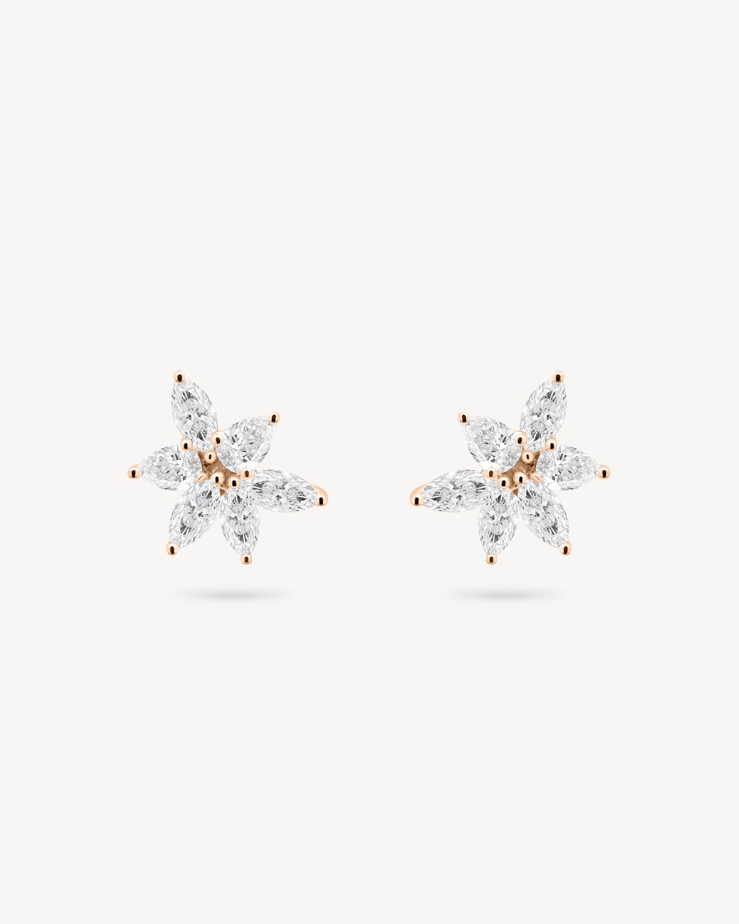 1.0 CT Round Bezel Solitaire Lab Grown Diamond Earrings