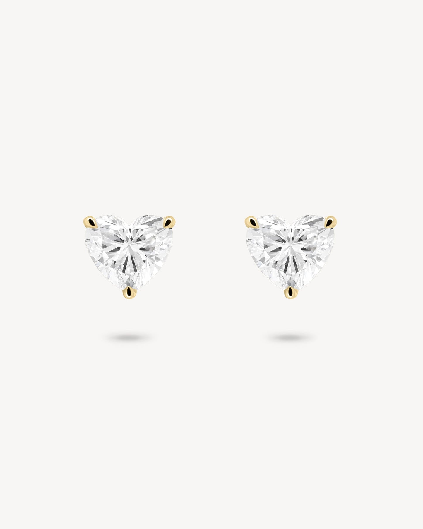 1.0 CT Round Bezel Solitaire Lab Grown Diamond Earrings