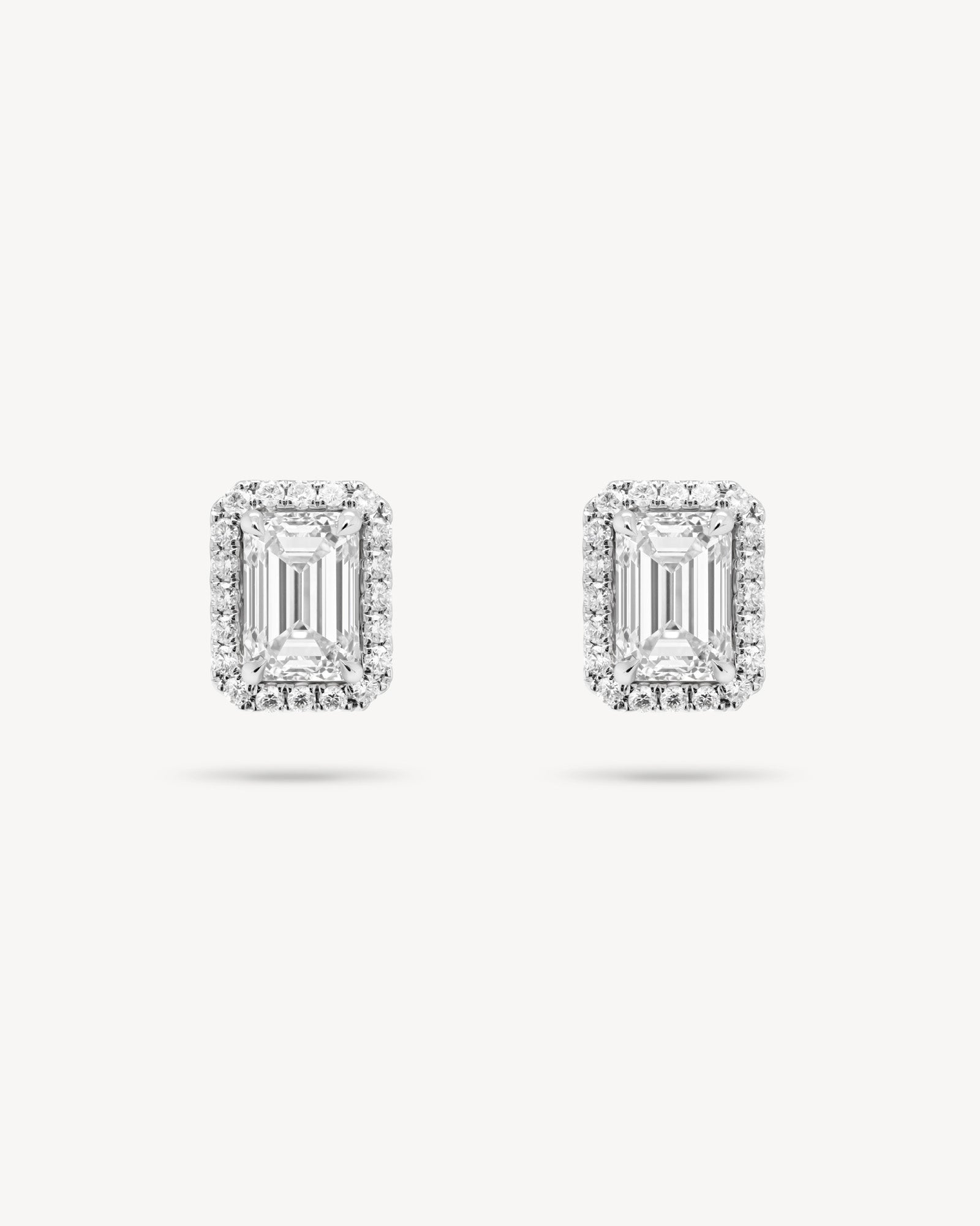 1.0 CT Round Bezel Solitaire Lab Grown Diamond Earrings