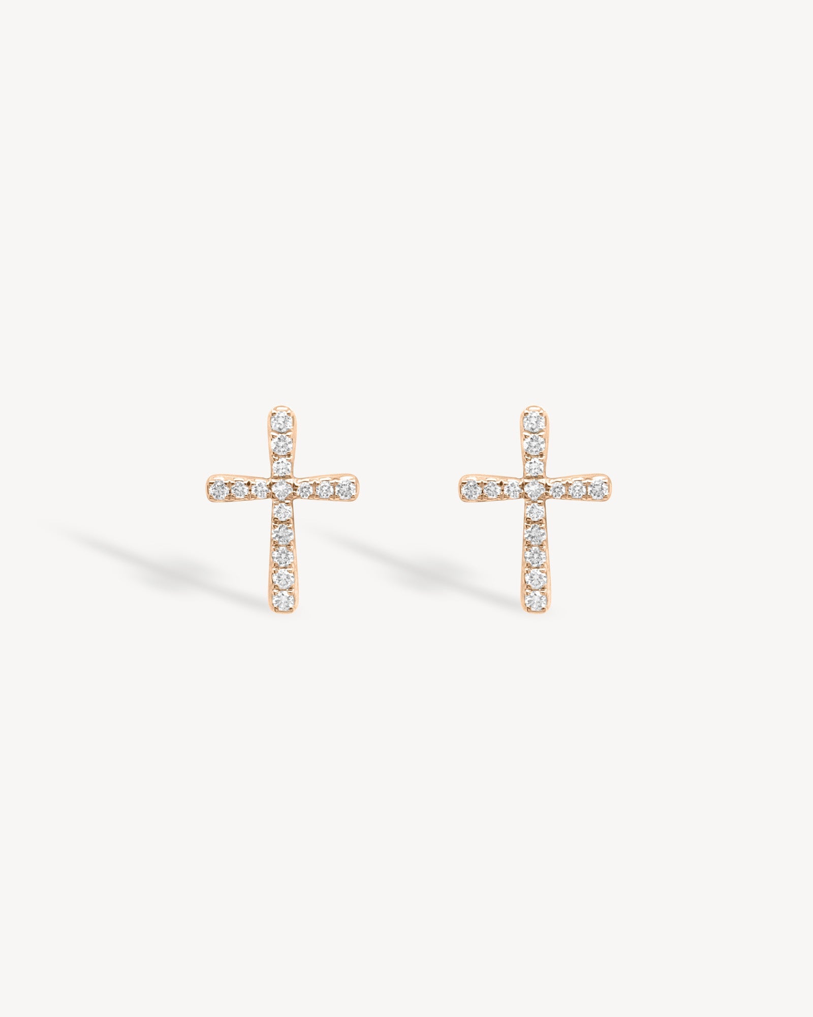 1.0 CT Round Bezel Solitaire Lab Grown Diamond Earrings