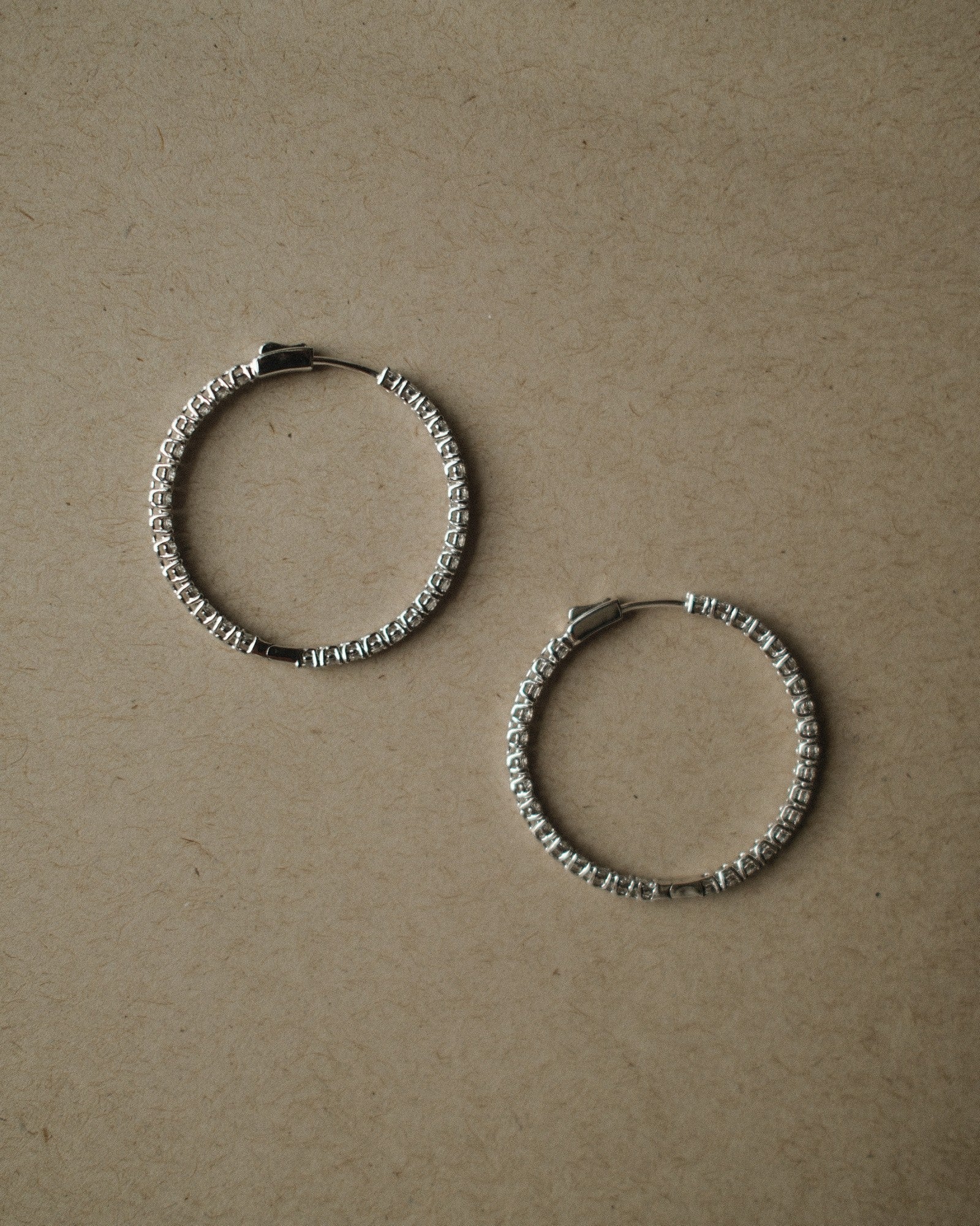 1.0 CT Round Bezel Solitaire Lab Grown Diamond Earrings