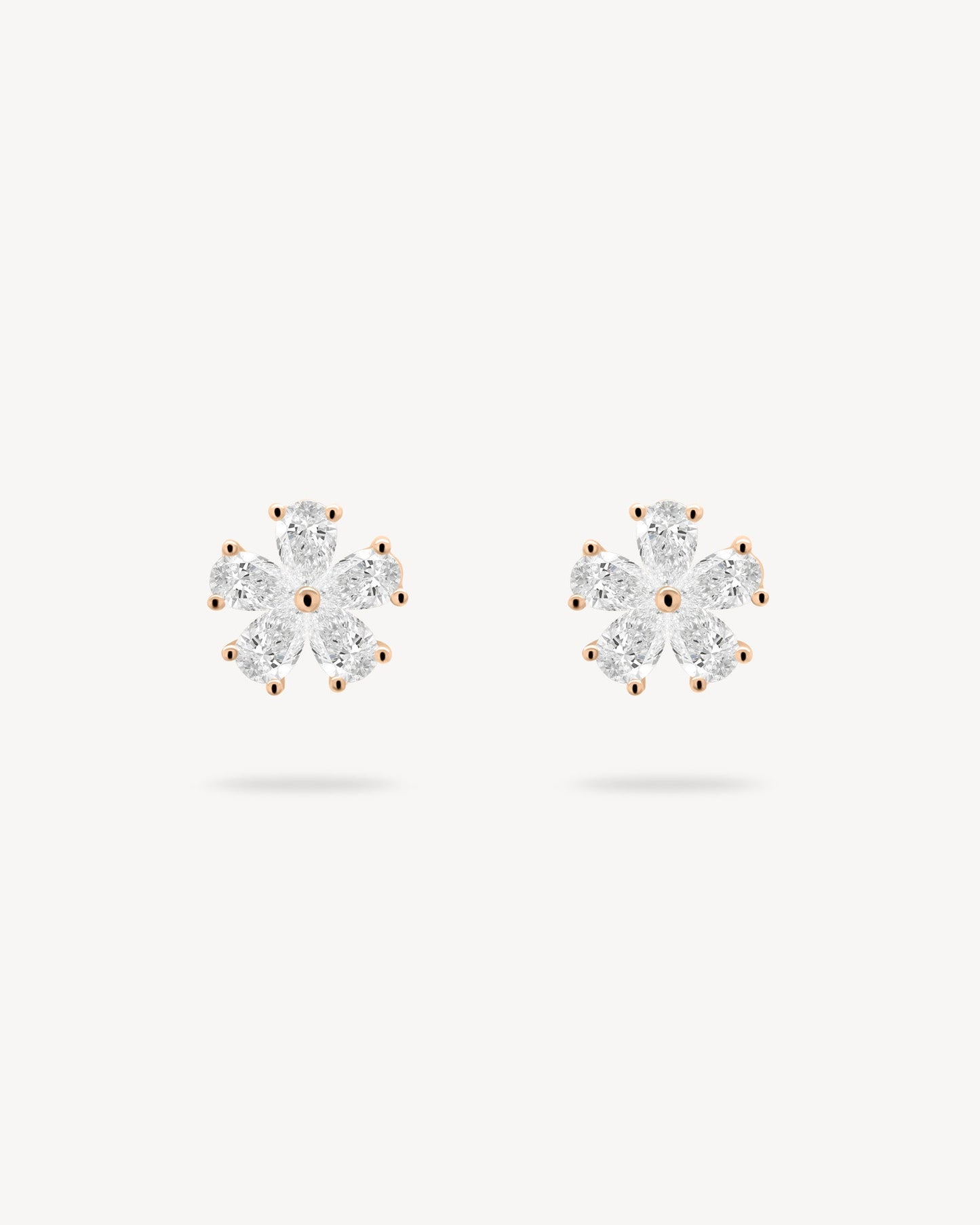 1.0 CT Round Bezel Solitaire Lab Grown Diamond Earrings