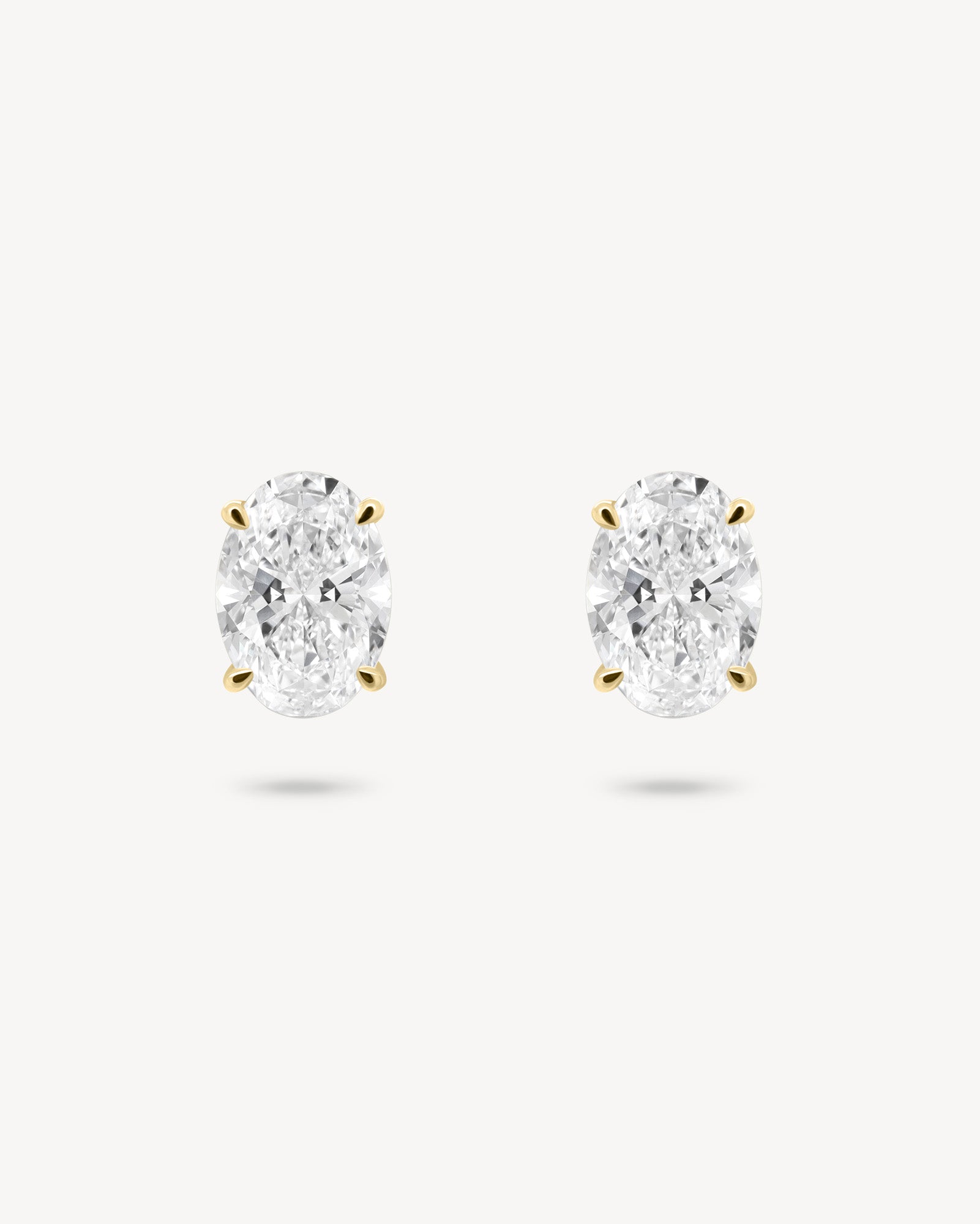 1.0 CT Round Bezel Solitaire Lab Grown Diamond Earrings