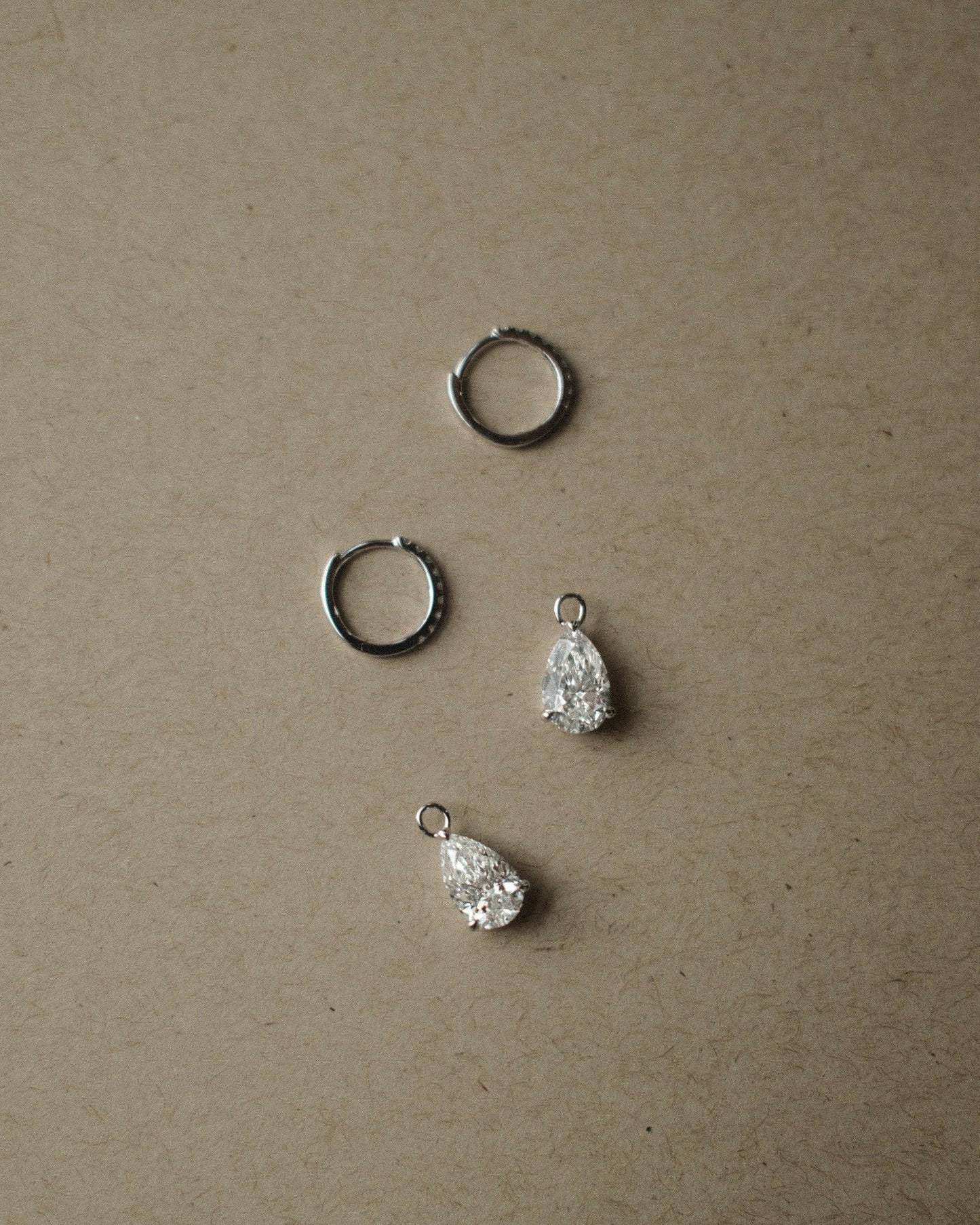 1.0 CT Round Bezel Solitaire Lab Grown Diamond Earrings