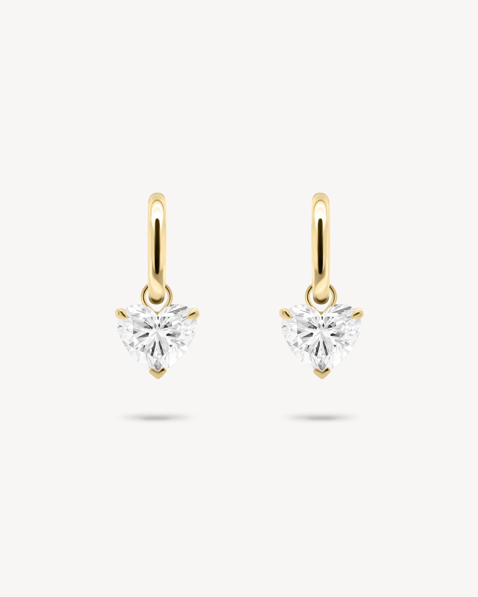1.0 CT Round Bezel Solitaire Lab Grown Diamond Earrings