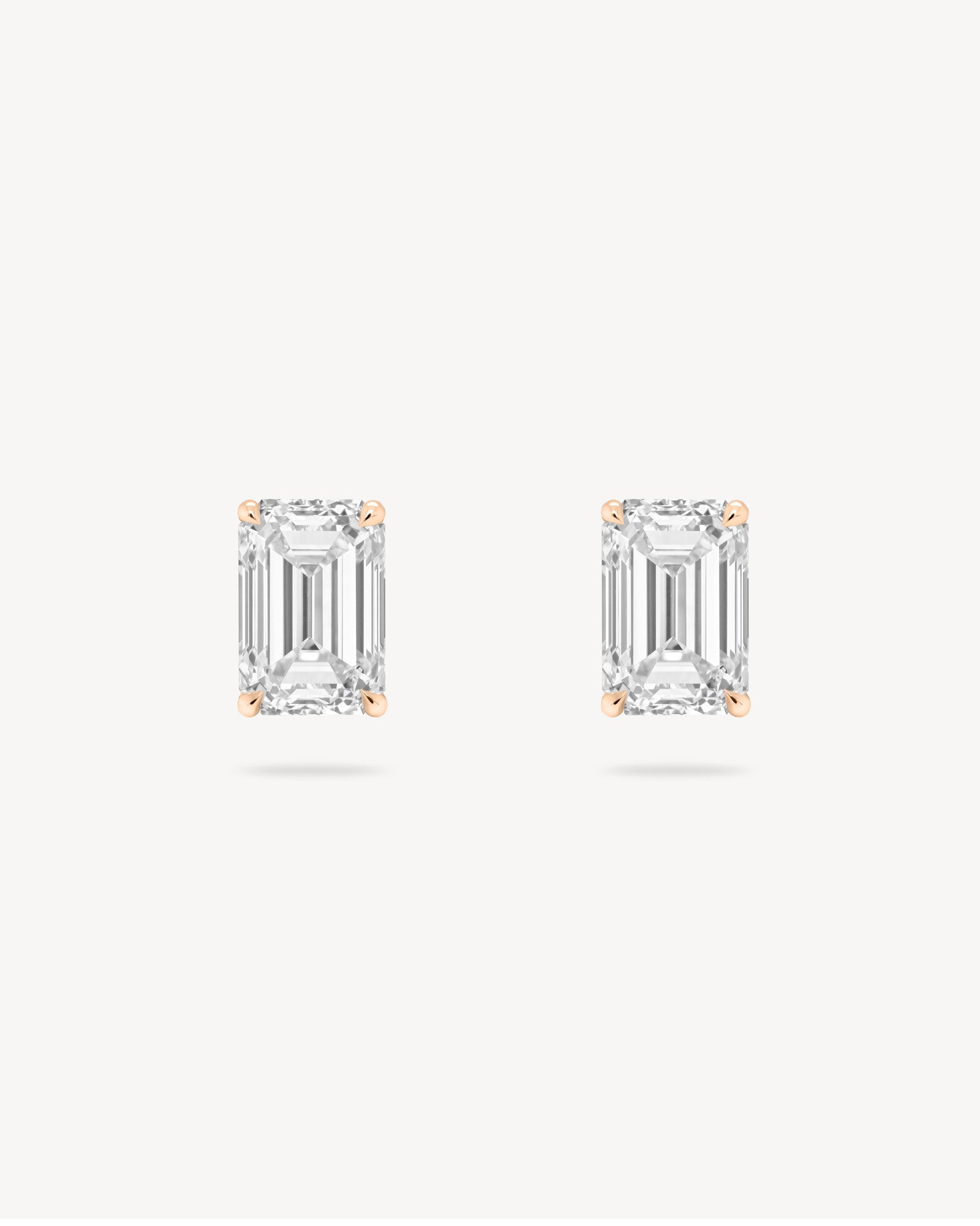 1.0 CT Round Bezel Solitaire Lab Grown Diamond Earrings