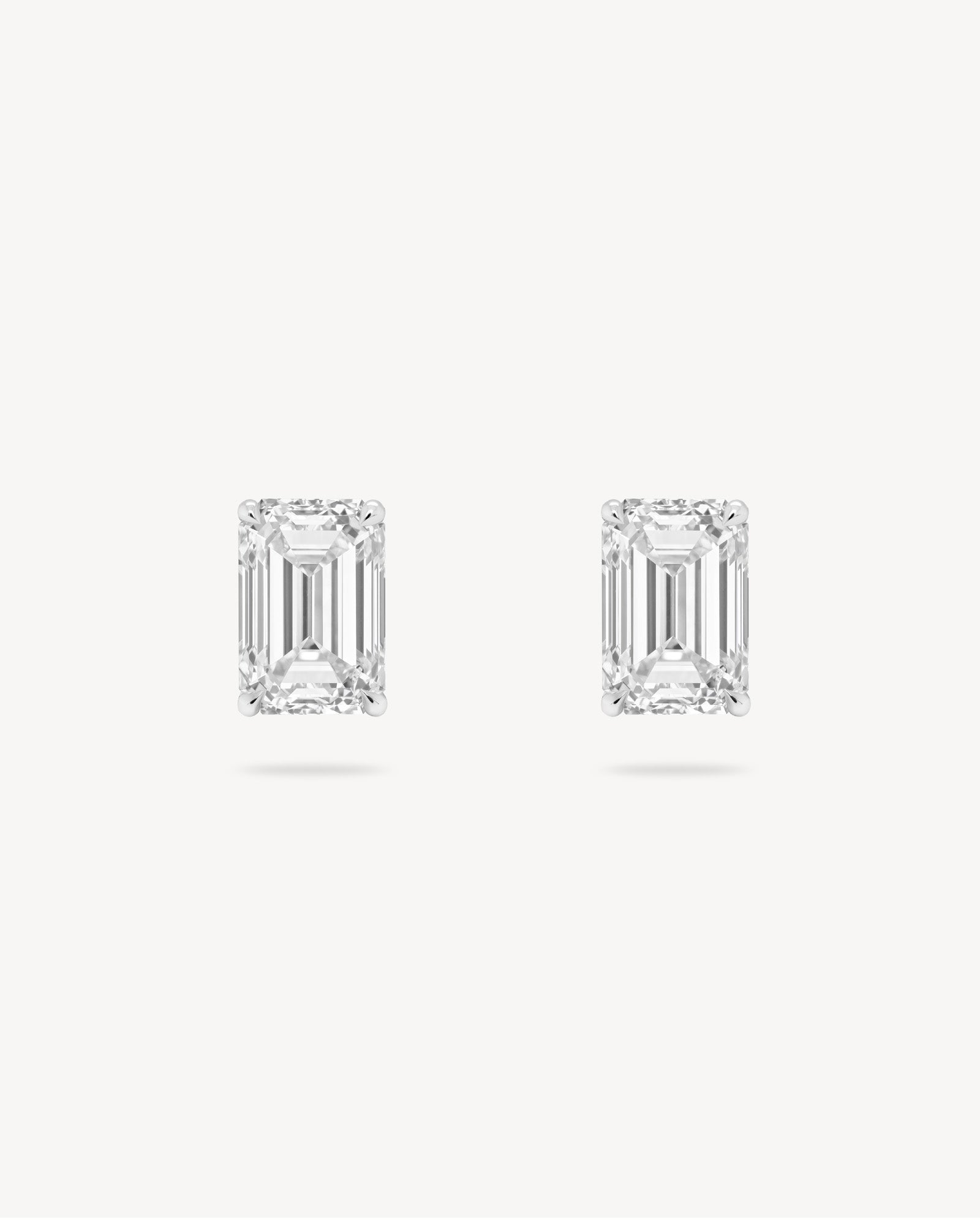 1.0 CT Round Bezel Solitaire Lab Grown Diamond Earrings