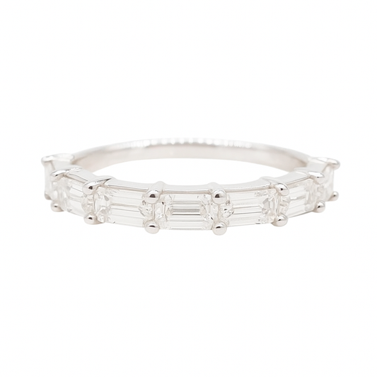 0.37 CT Round Full Eternity Lab Grown Diamond Wedding Band