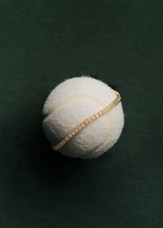 6 TCW Emerald Stones Lab Grown Diamond Tennis Bracelet