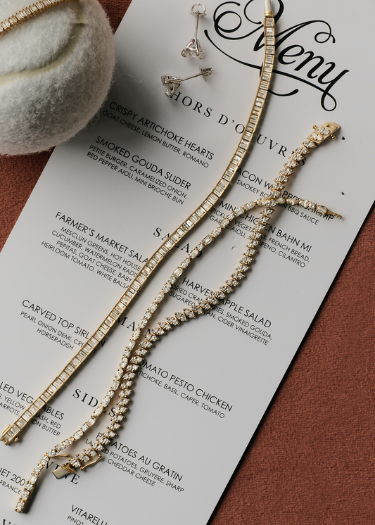 4.5 TCW Multi Stones Lab Grown Diamond Tennis Bracelet