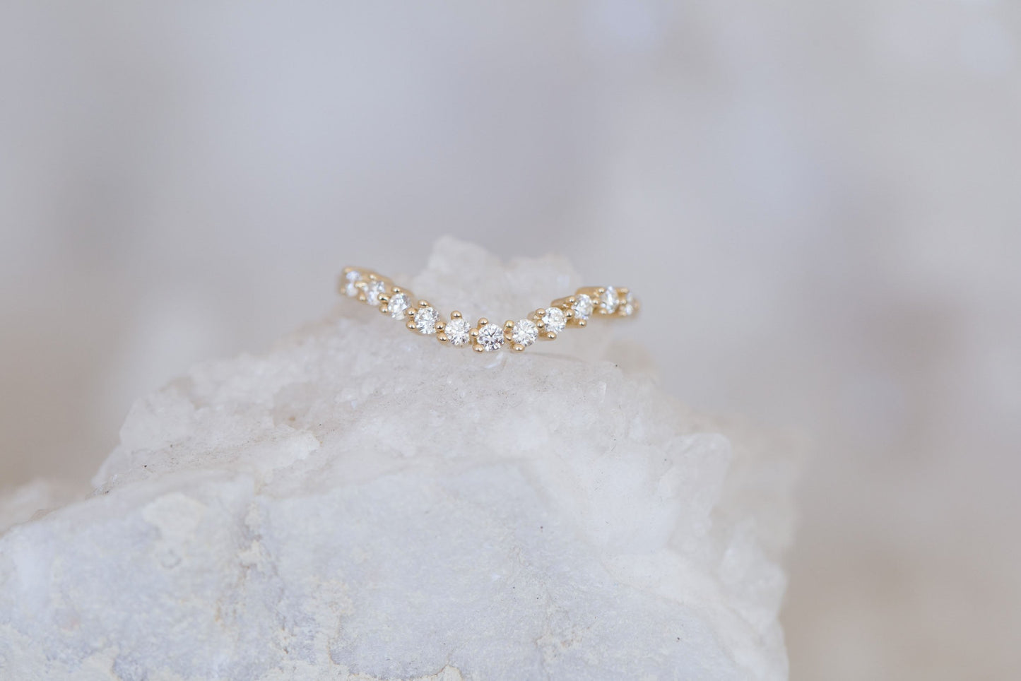 0.37 CT Round Full Eternity Lab Grown Diamond Wedding Band