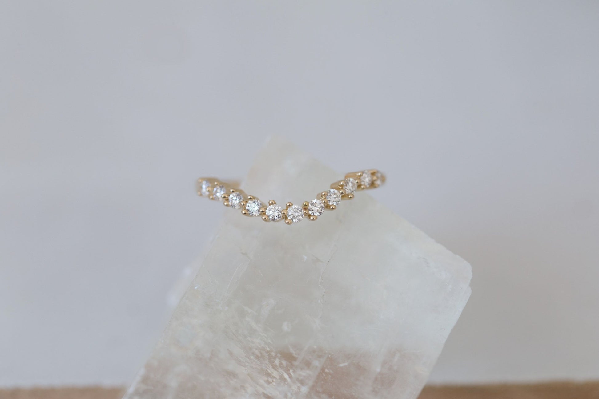 0.37 CT Round Full Eternity Lab Grown Diamond Wedding Band