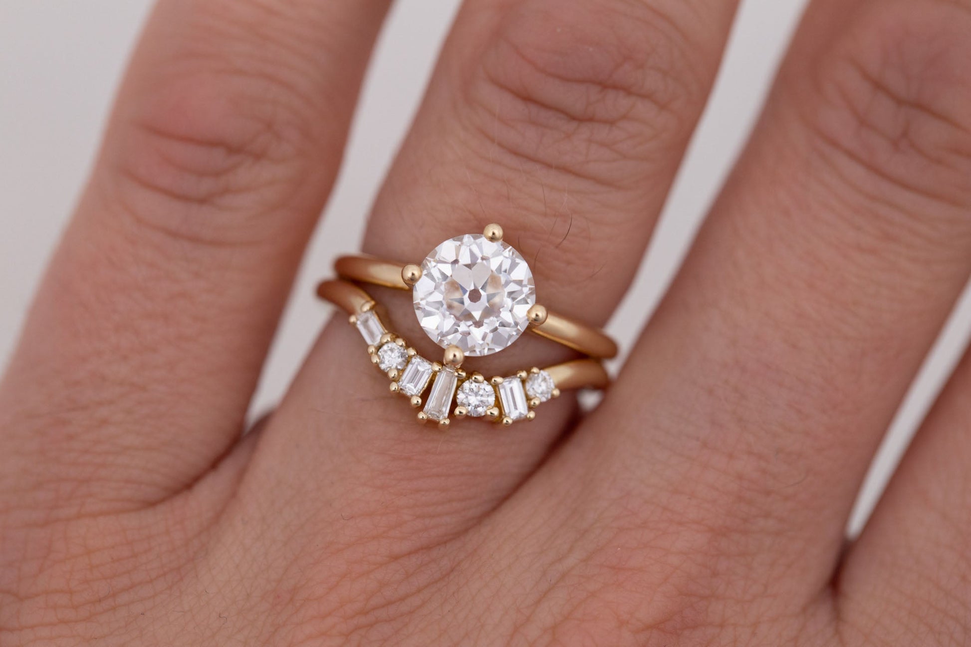 0.37 CT Round Full Eternity Lab Grown Diamond Wedding Band