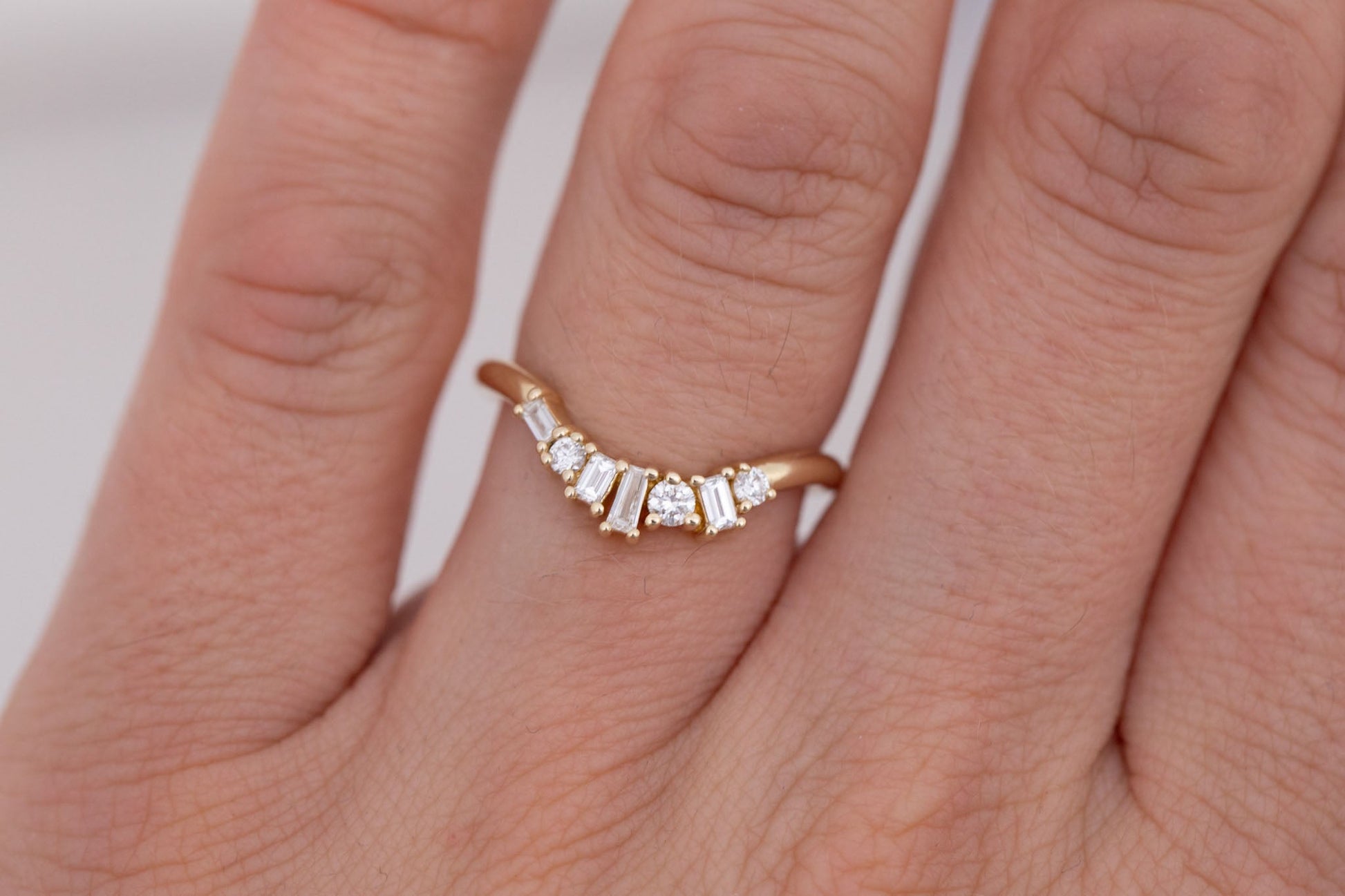 0.37 CT Round Full Eternity Lab Grown Diamond Wedding Band