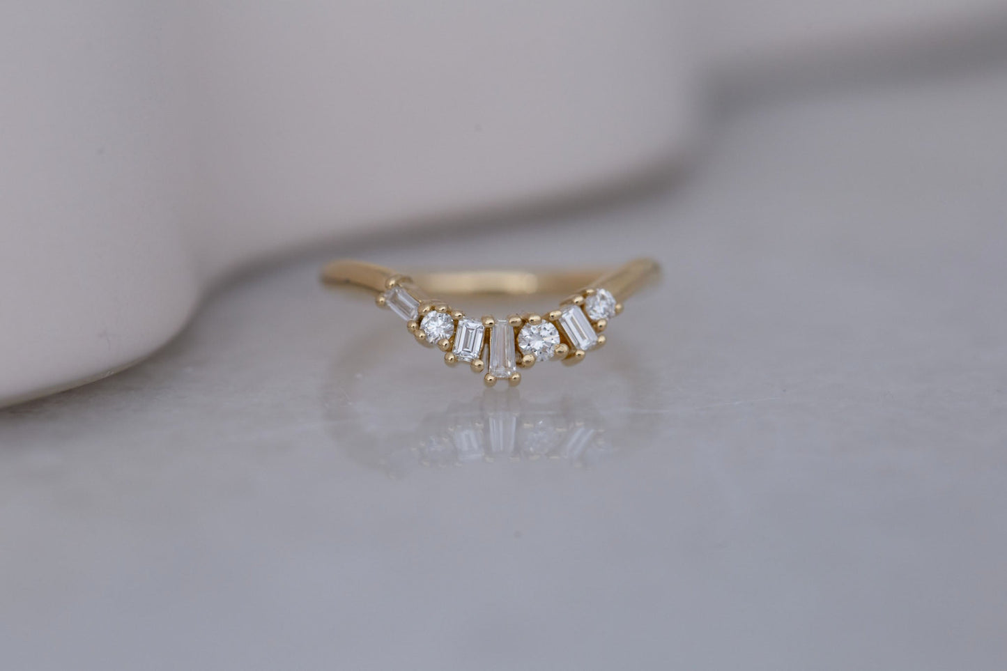0.37 CT Round Full Eternity Lab Grown Diamond Wedding Band