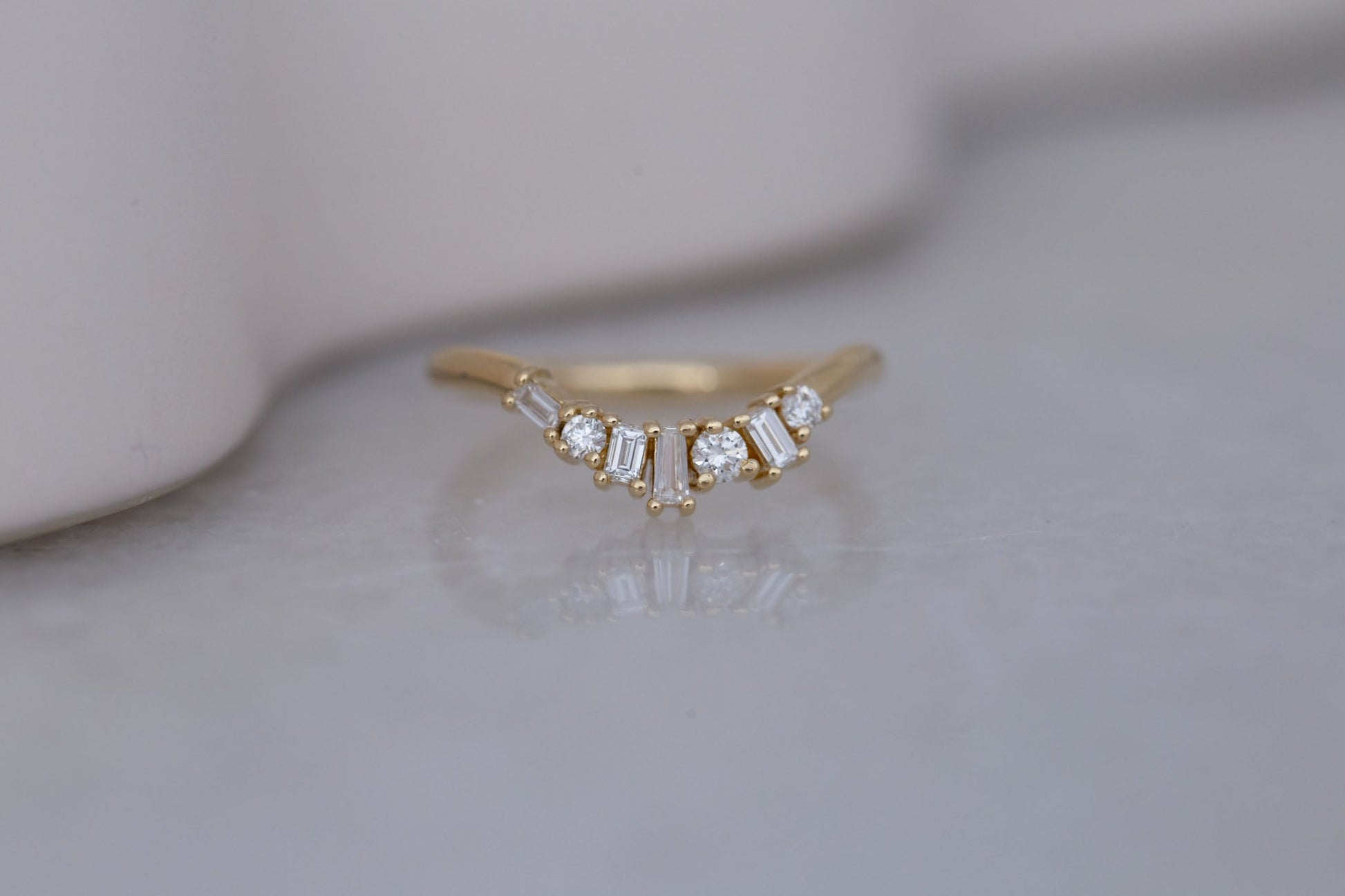 0.37 CT Round Full Eternity Lab Grown Diamond Wedding Band