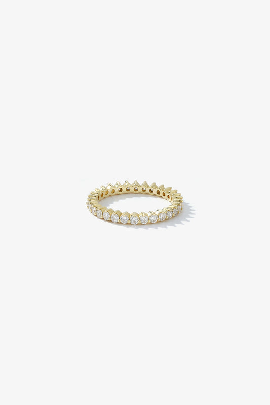0.37 CT Round Full Eternity Lab Grown Diamond Wedding Band