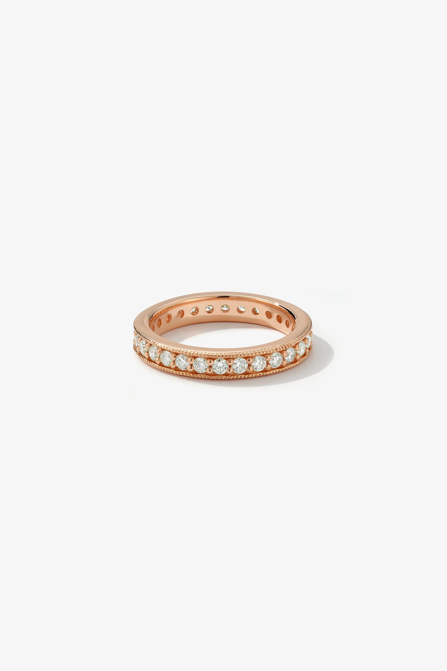 0.37 CT Round Full Eternity Lab Grown Diamond Wedding Band