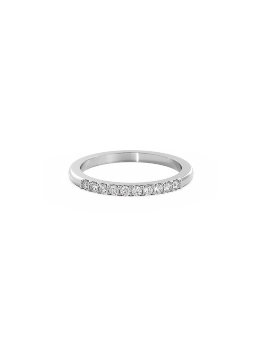 0.37 CT Round Full Eternity Lab Grown Diamond Wedding Band