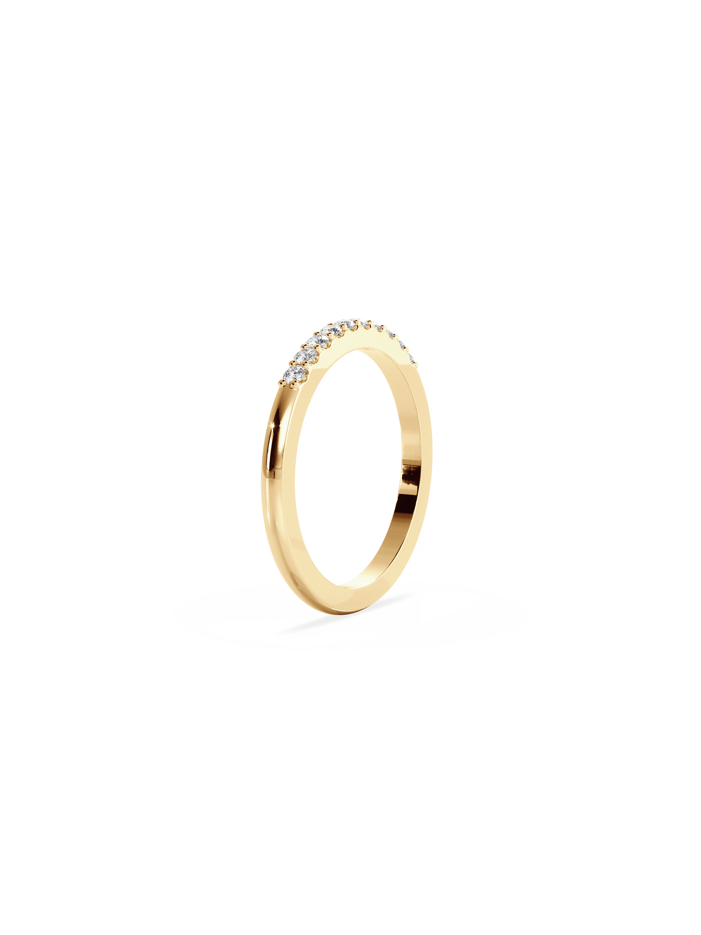 0.37 CT Round Full Eternity Lab Grown Diamond Wedding Band