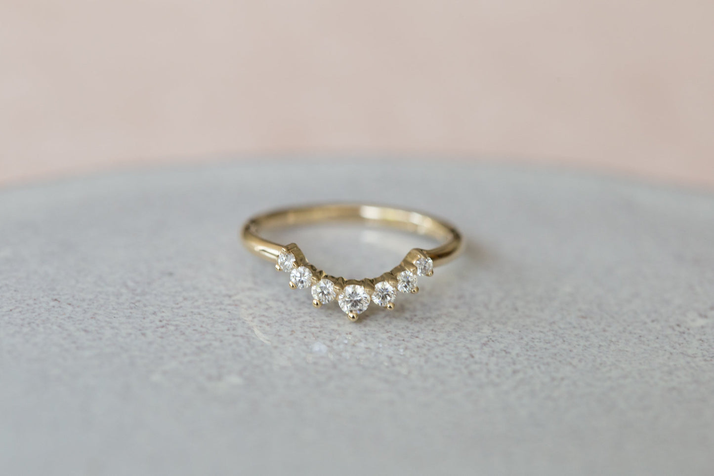 0.37 CT Round Full Eternity Lab Grown Diamond Wedding Band