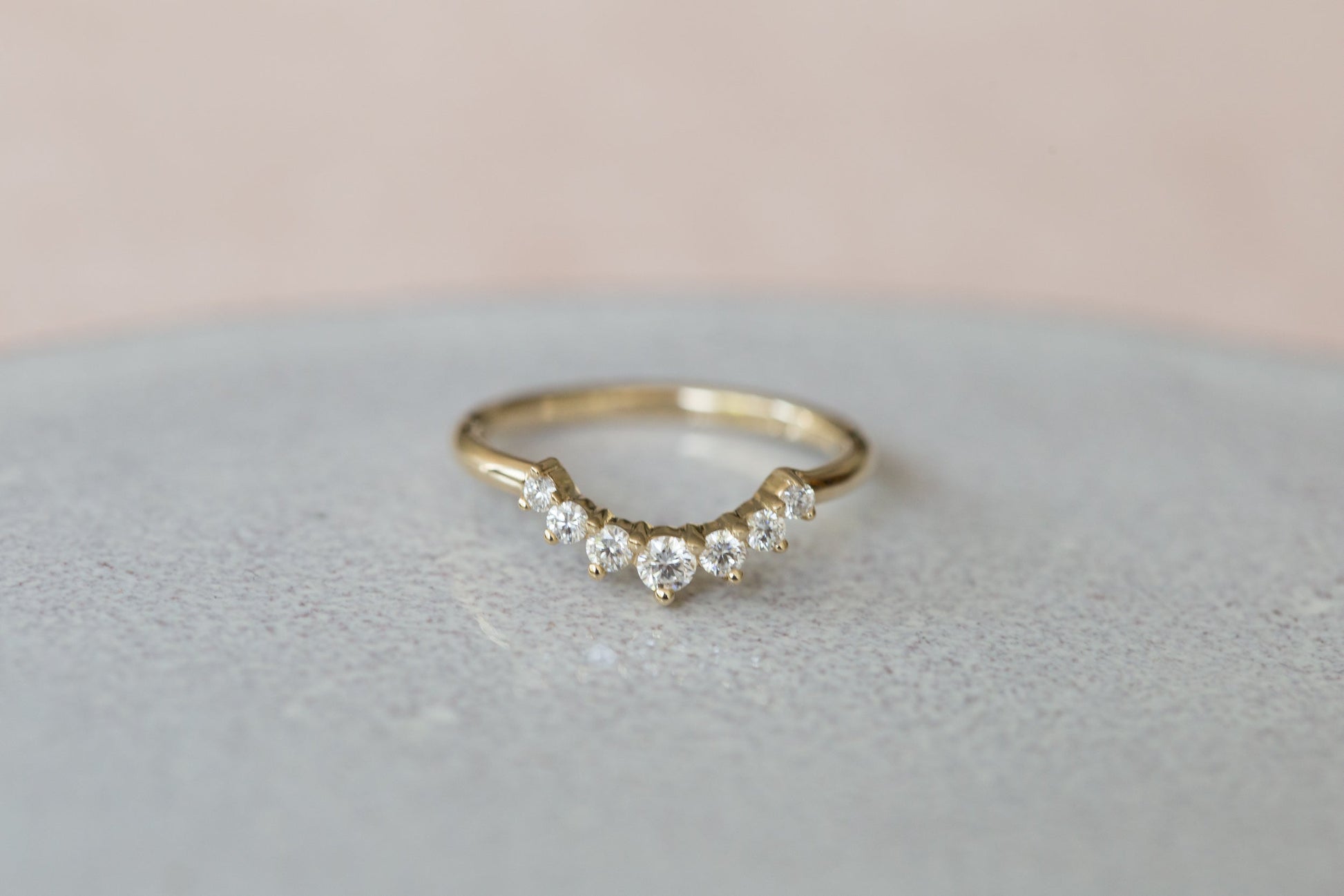 0.37 CT Round Full Eternity Lab Grown Diamond Wedding Band