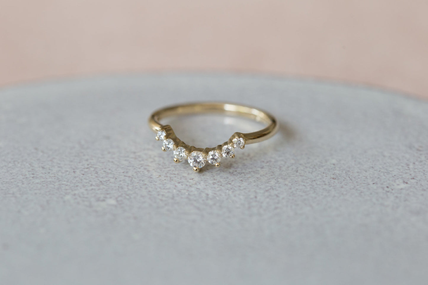 0.37 CT Round Full Eternity Lab Grown Diamond Wedding Band