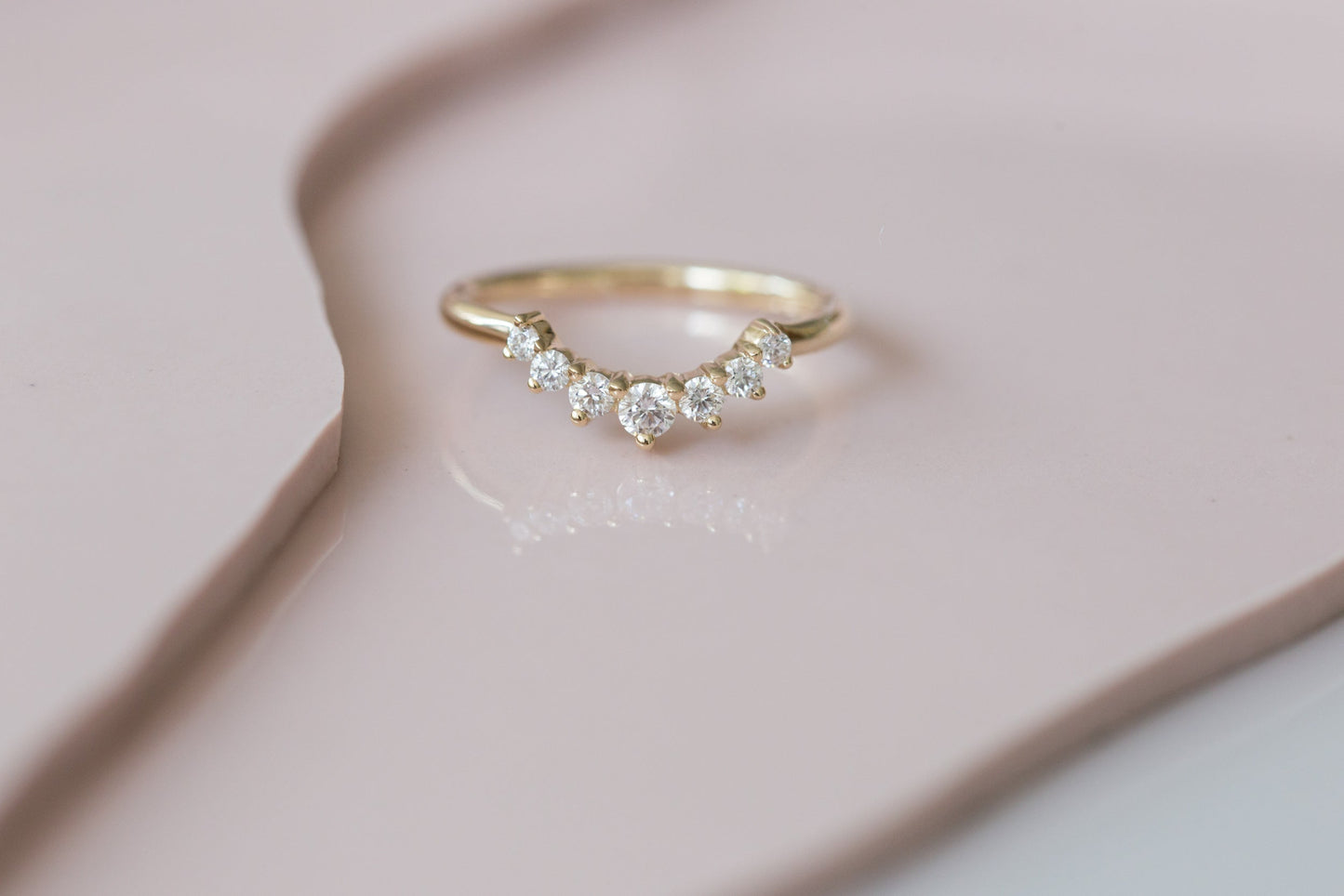 0.37 CT Round Full Eternity Lab Grown Diamond Wedding Band