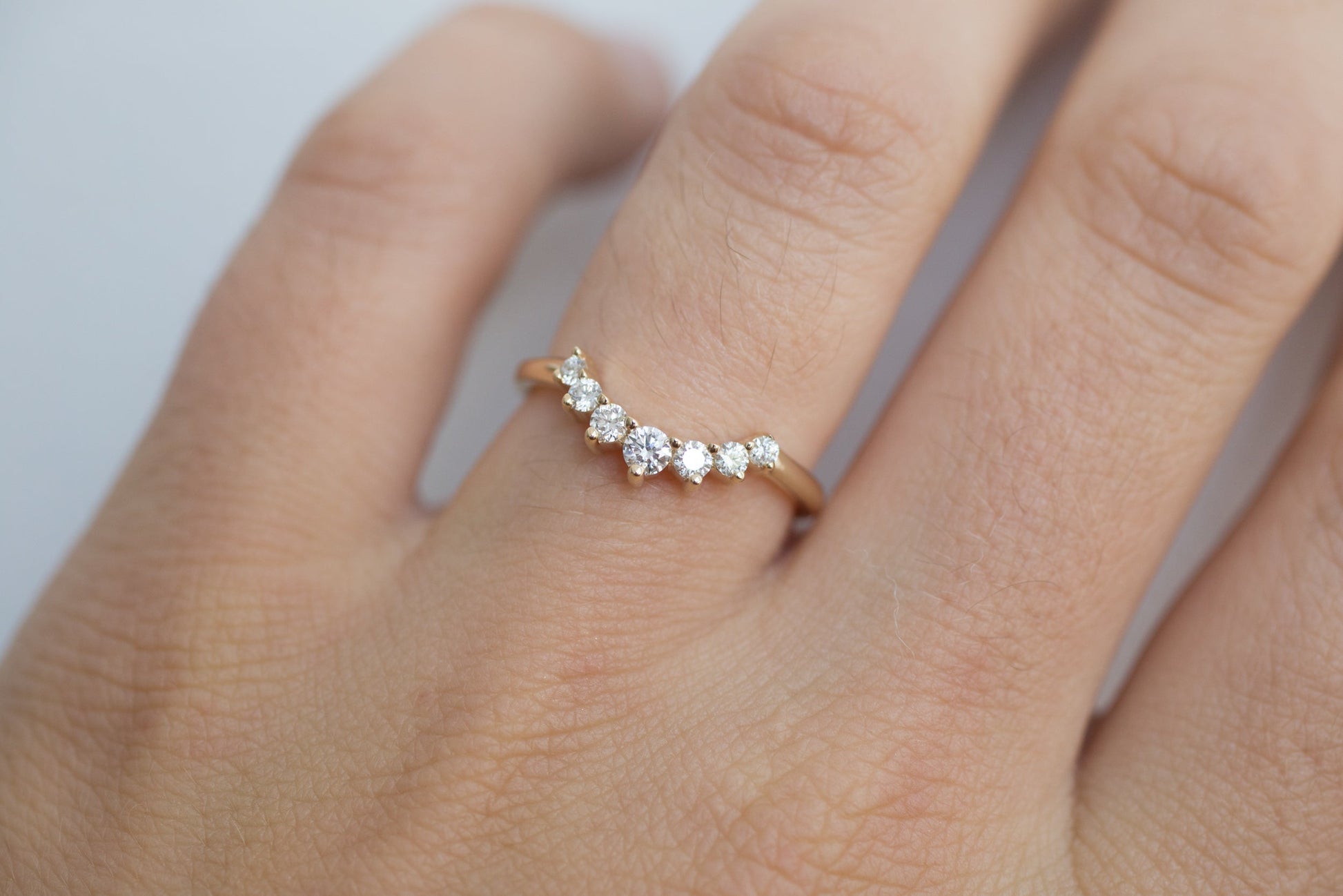 0.37 CT Round Full Eternity Lab Grown Diamond Wedding Band