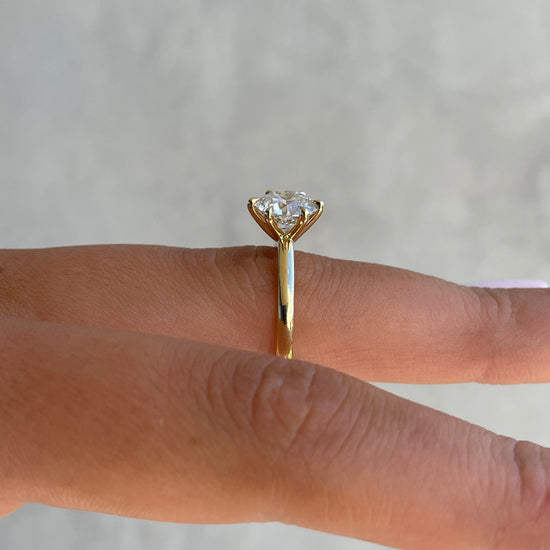 1.83 CT Round Solitaire CVD G/VS2 Diamond Engagement Ring 15