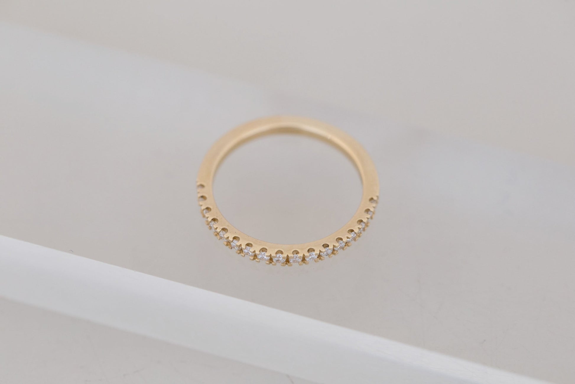 0.37 CT Round Full Eternity Lab Grown Diamond Wedding Band