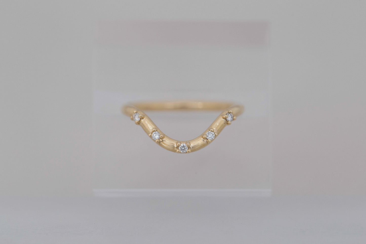 0.37 CT Round Full Eternity Lab Grown Diamond Wedding Band