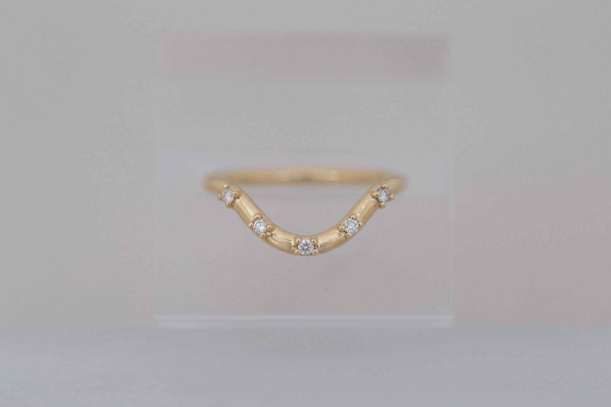 0.37 CT Round Full Eternity Lab Grown Diamond Wedding Band