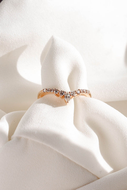 0.37 CT Round Full Eternity Lab Grown Diamond Wedding Band