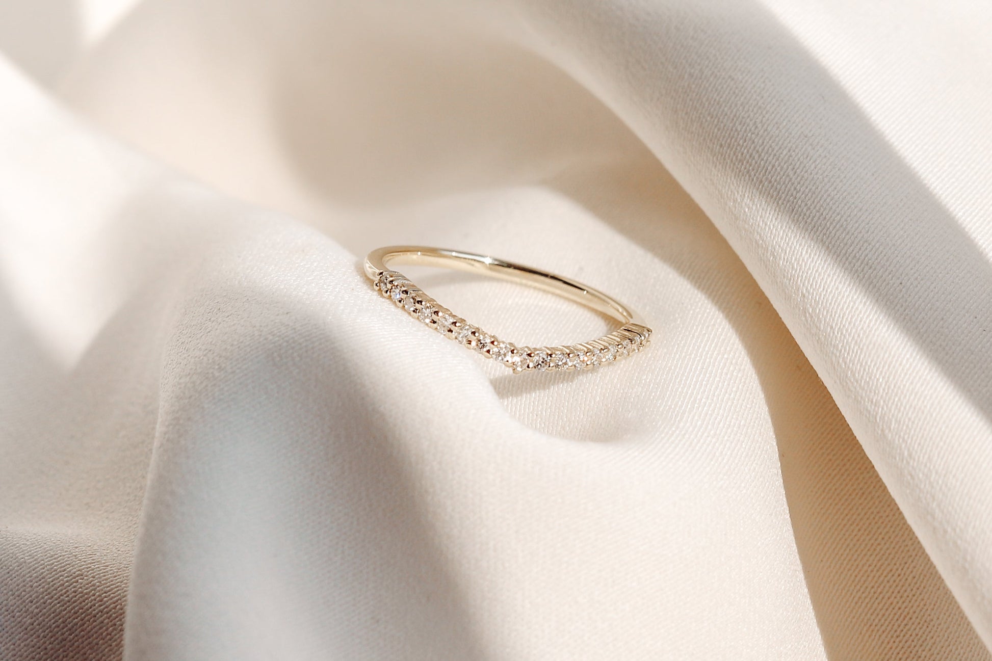 0.37 CT Round Full Eternity Lab Grown Diamond Wedding Band