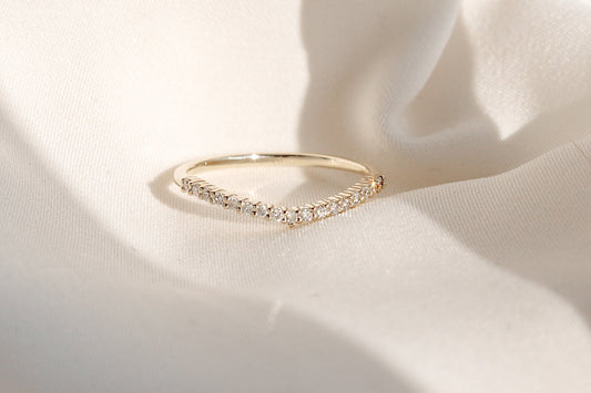 0.37 CT Round Full Eternity Lab Grown Diamond Wedding Band