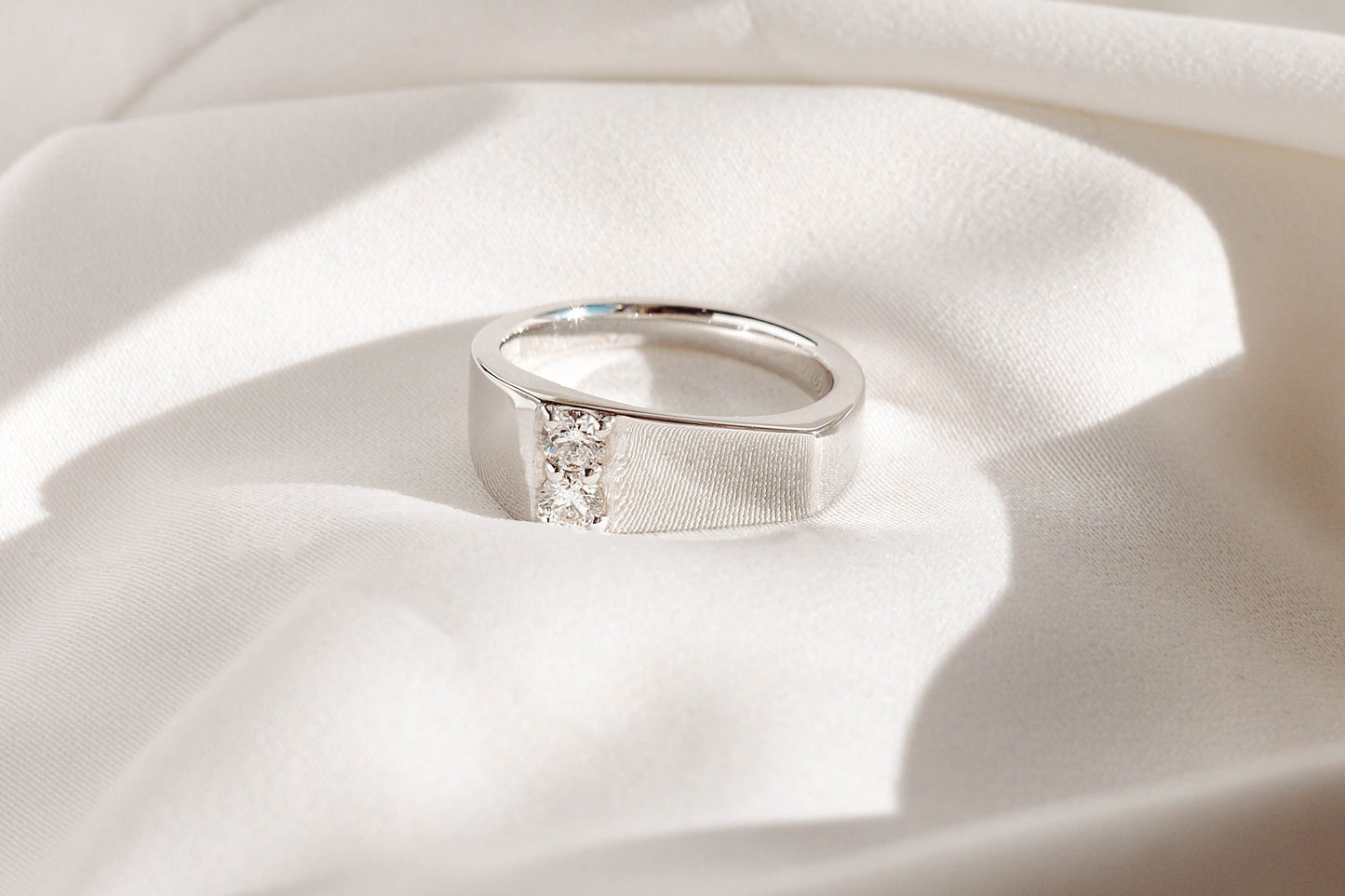 0.37 CT Round Full Eternity Lab Grown Diamond Wedding Band