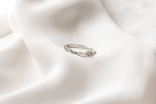 0.37 CT Round Full Eternity Lab Grown Diamond Wedding Band